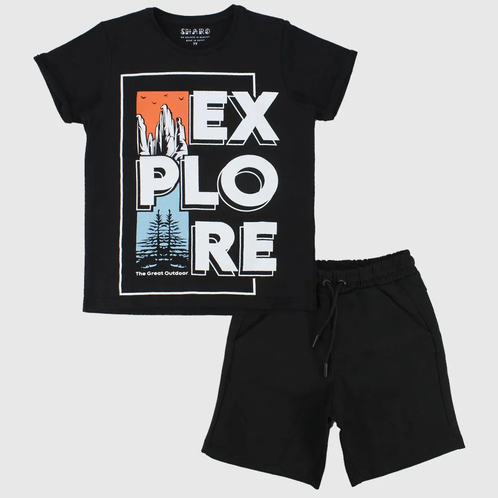 "Explore" 2-Piece Outfit Set