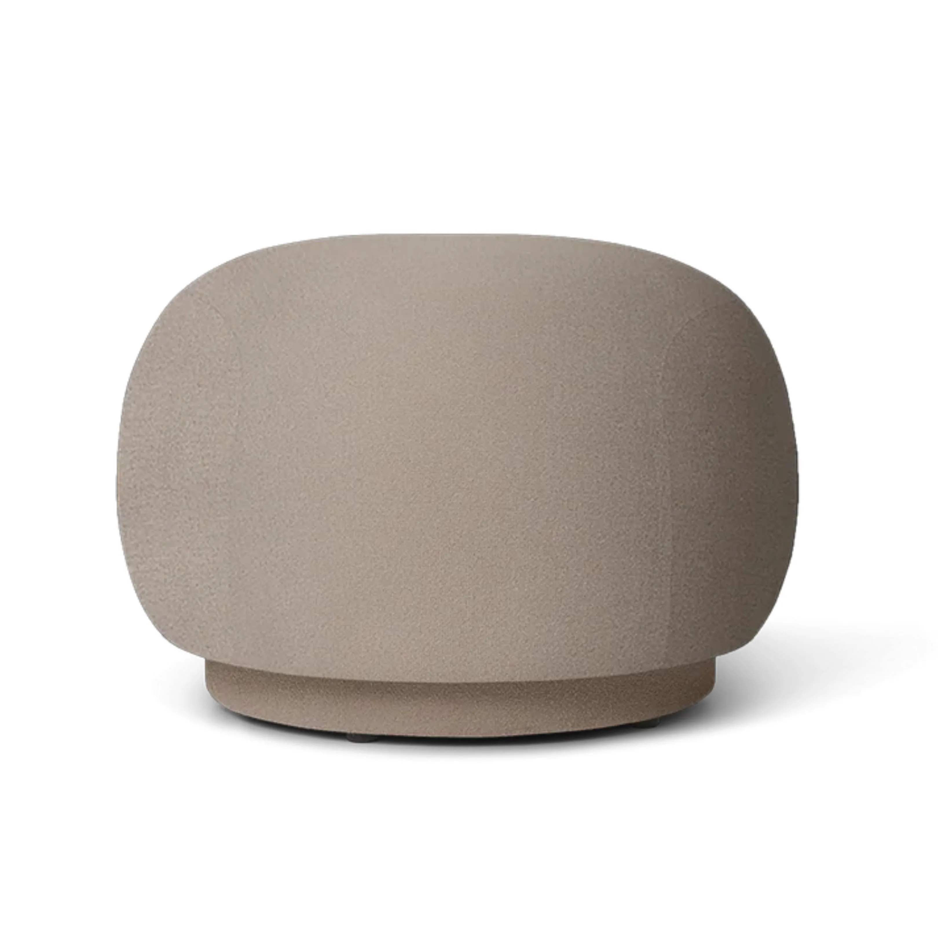 Rico Pouf - Brushed - Warm Grey