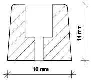 Seat Buffers each