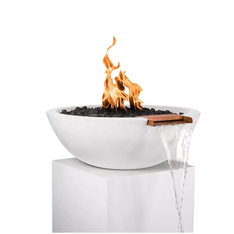 Sedona Concrete Fire & Water Bowl