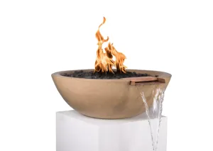 Sedona Concrete Fire & Water Bowl