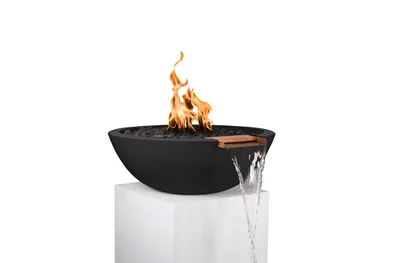 Sedona Concrete Fire & Water Bowl