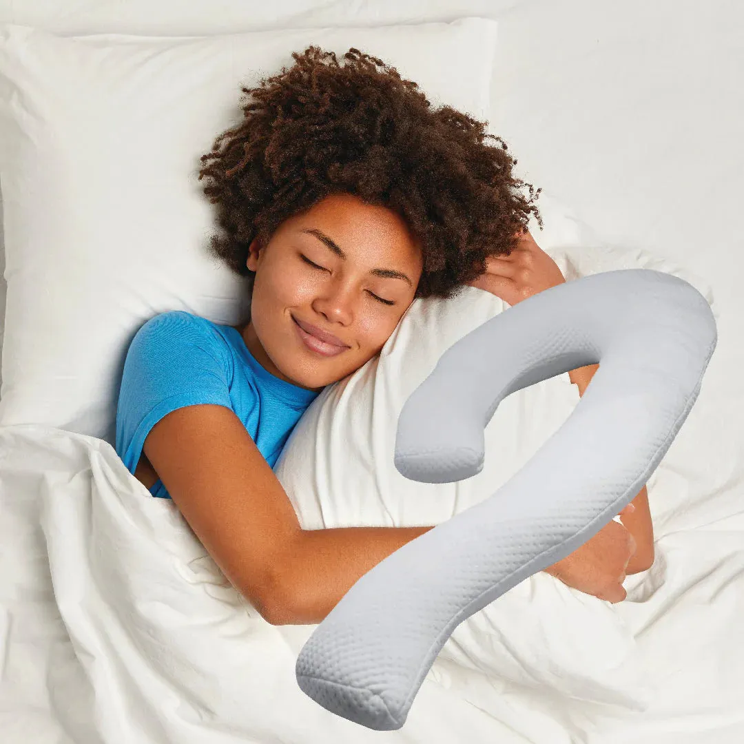 Ultimate Snugfit Full-Body Comfort Pillow for Restful Sleep