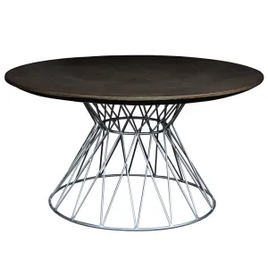 Sochi Round Geometric Chic Coffee Table