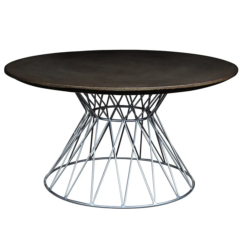 Sochi Round Geometric Chic Coffee Table