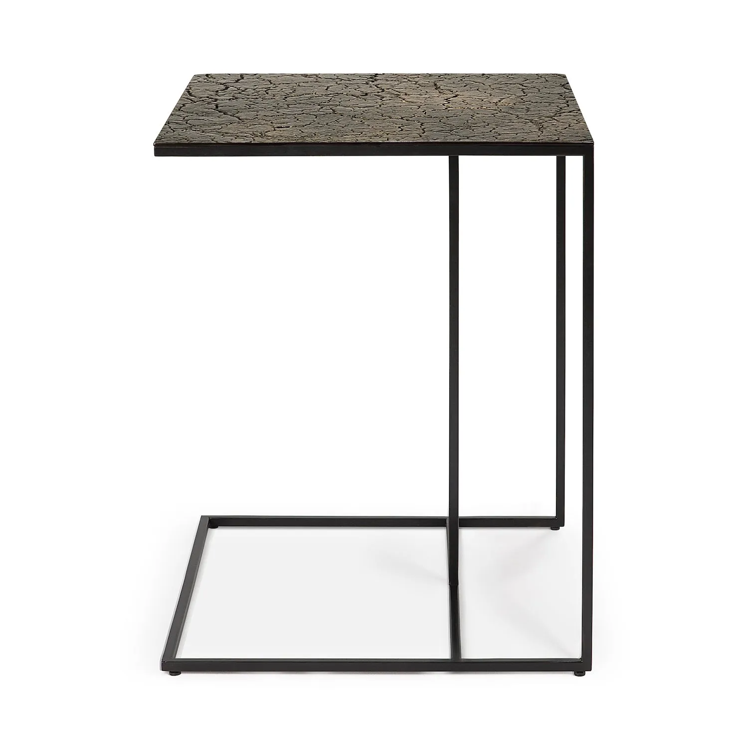 Triptic Side Table - Lava - Whisky