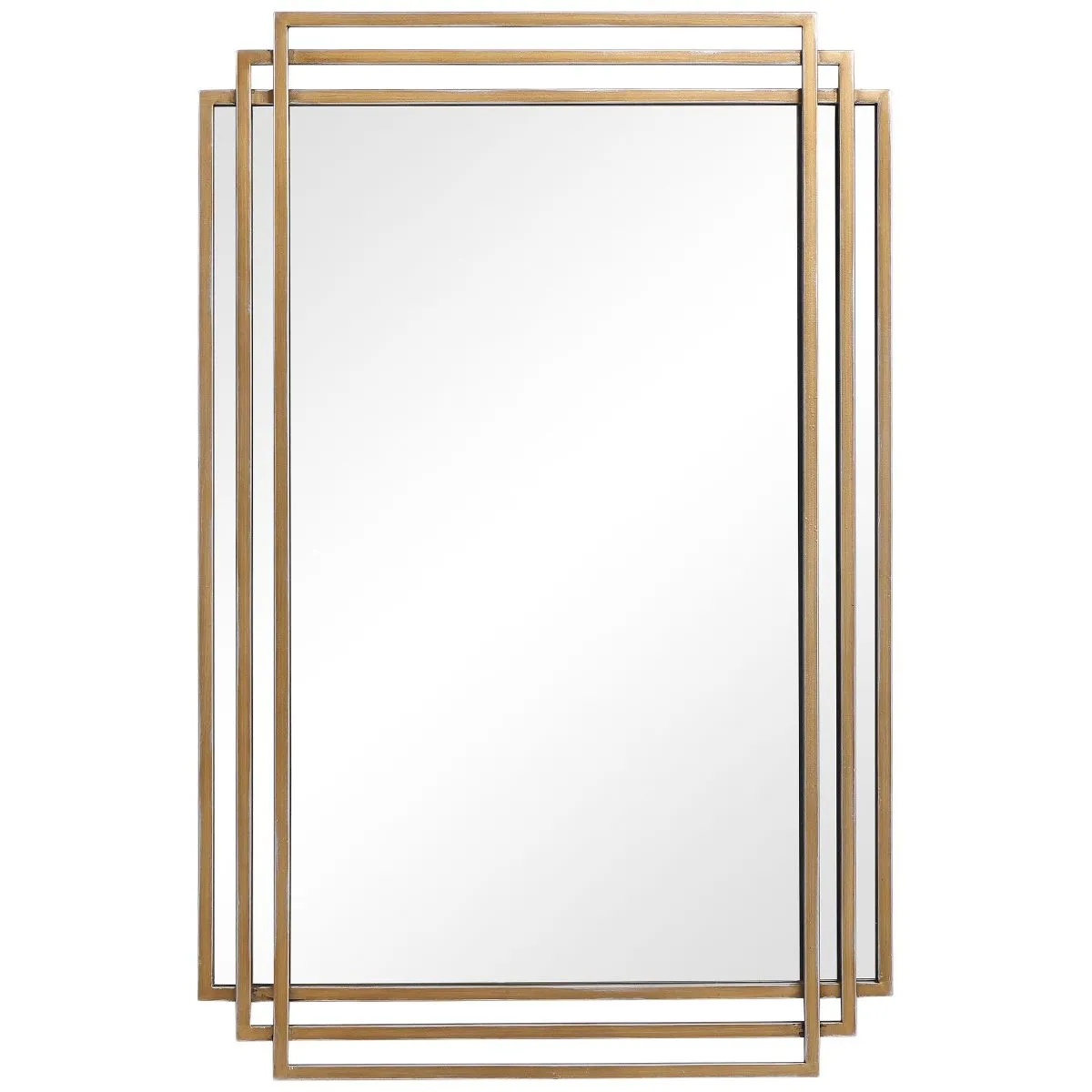 Uttermost Amherst Brushed Gold Mirror