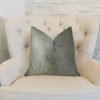 Venetian Down Reversible Throw Pillow