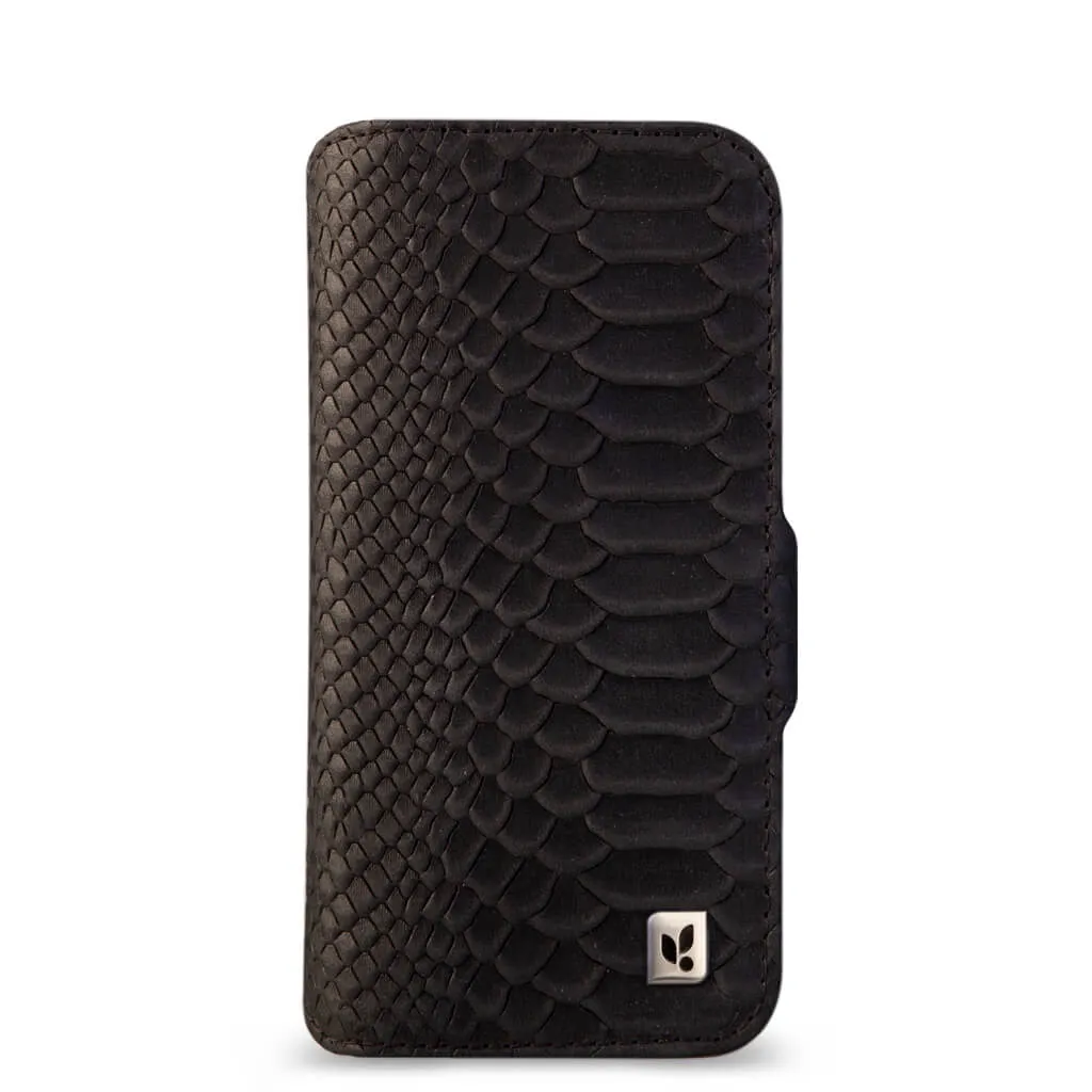 Wallet - iPhone 16 Pro leather case V-Mag