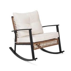 Wicker Outdoor Rocking Chair