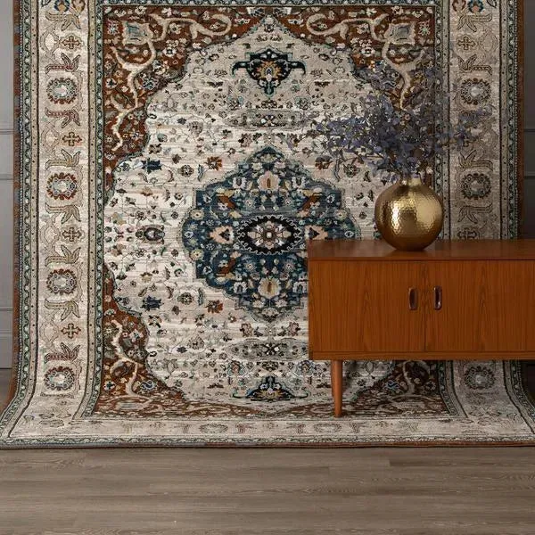 Zephyr 92123 20058 Chronos Rust Rug